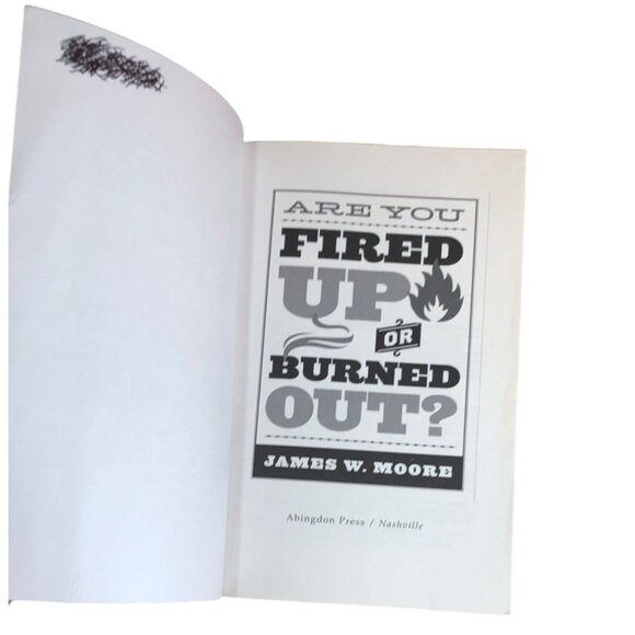 James W. Moore Christian Books Faith Is The Answer Are You Fired Up Top Ten List - Picture 6 of 11